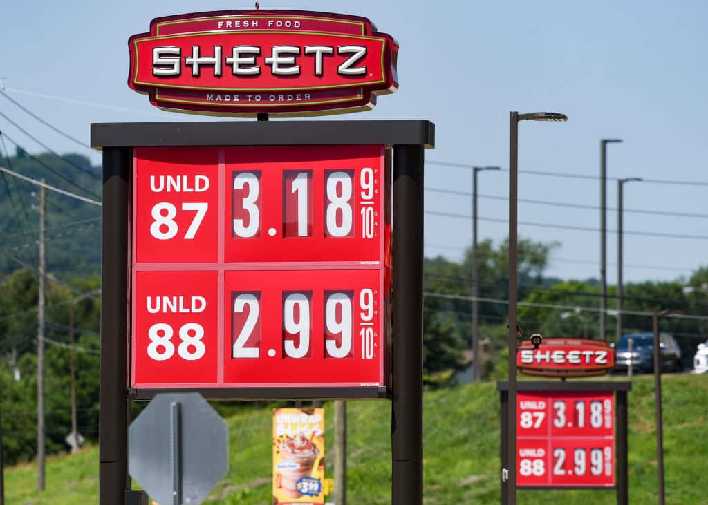 Gas Prices In Pennsylvania